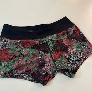 Lululemon Tropical Pattern Shorts